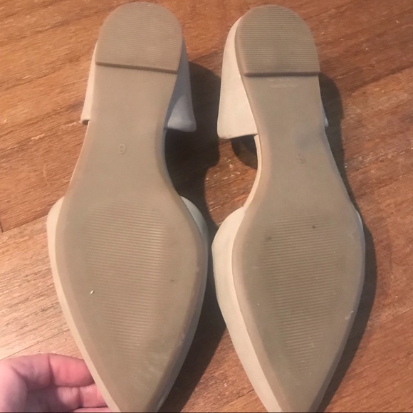 SOLD! Old Navy Creme Point-toe Flats, Size: 6 - Picture 6 of 6